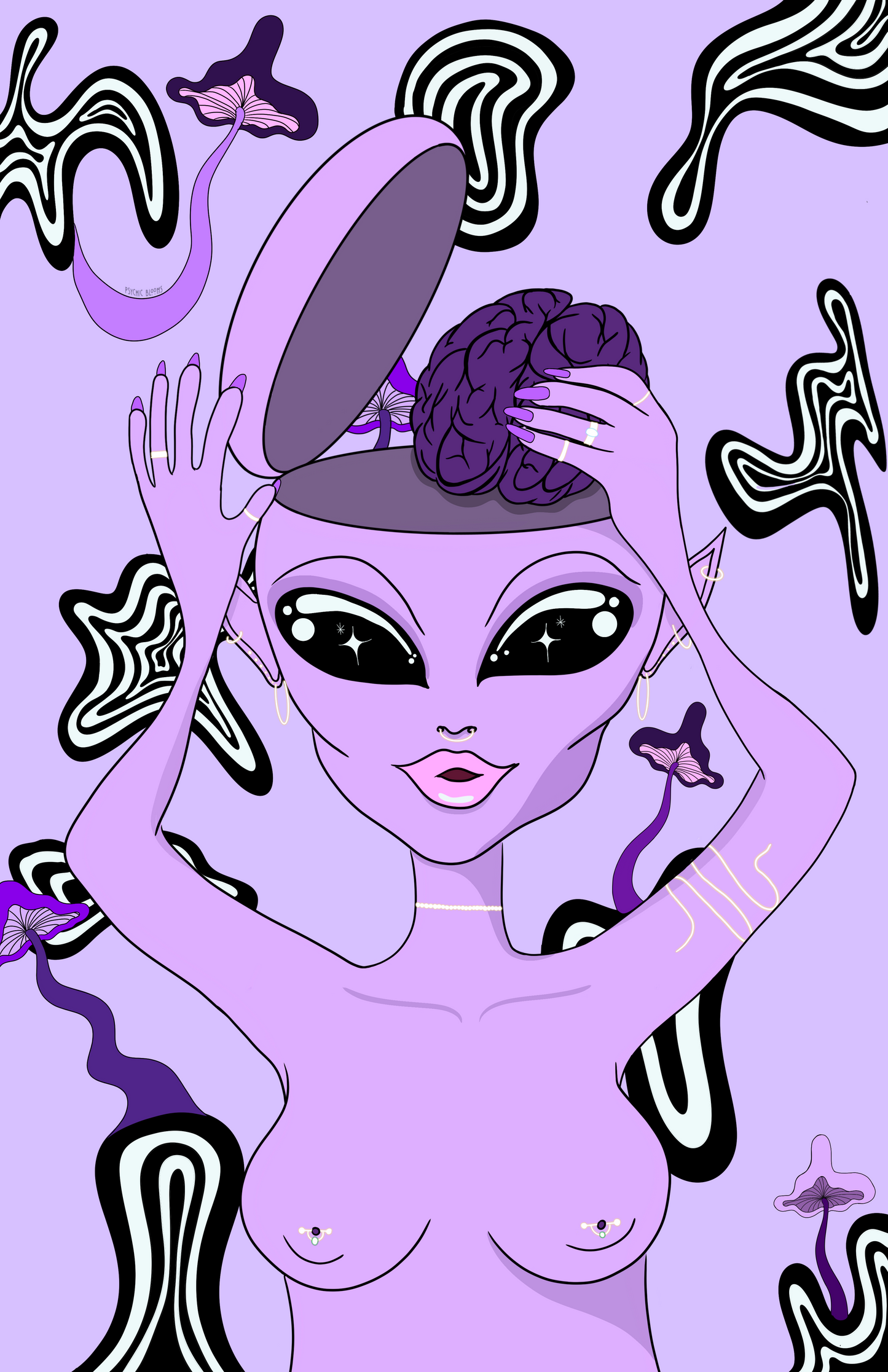 Temporary Lobotomy Print