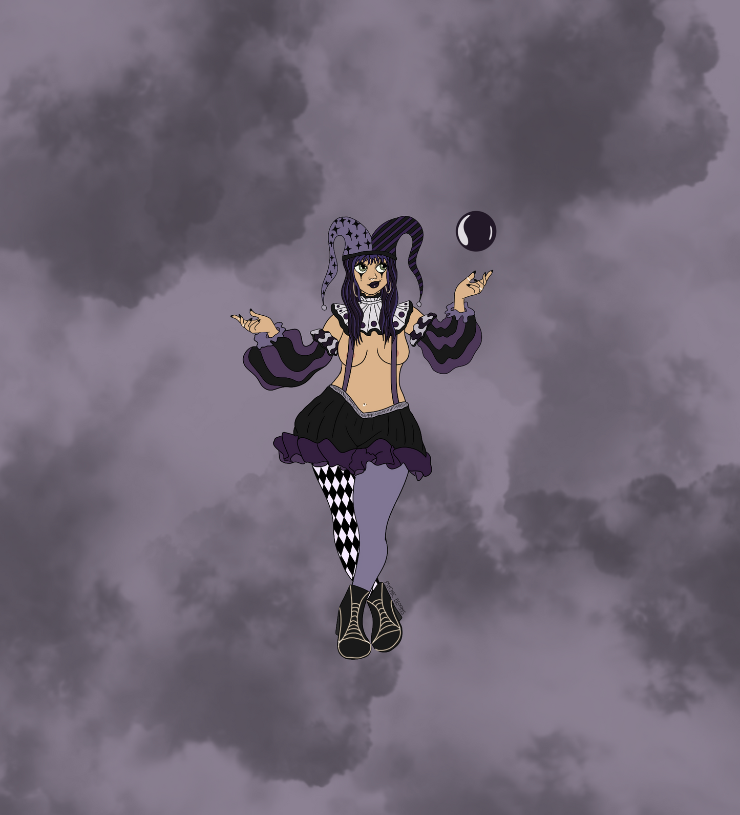 Sensual Jester Print